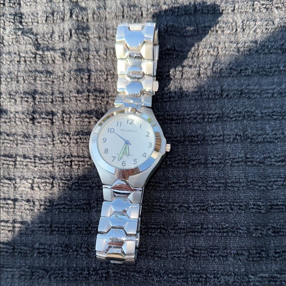 Vellaccio Silver Metallic Watch